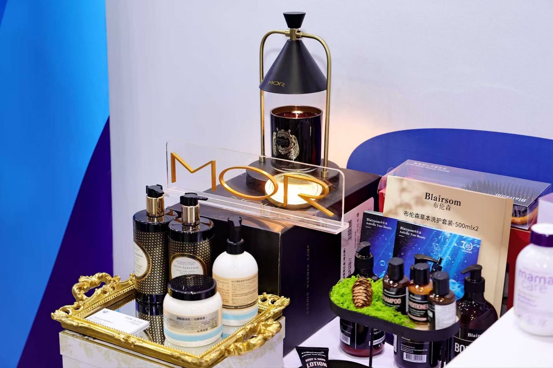 Victorian consumer goods on display