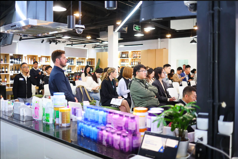 Consumer goods display during Shanghai event