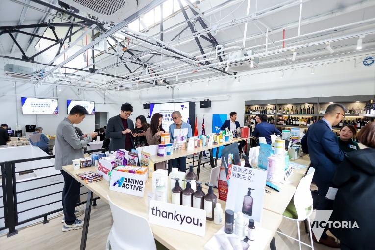 Product showcase in Shanghai