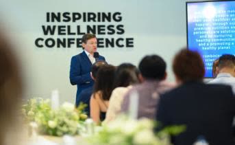 Conference speaker at the Swisse Bangkok event