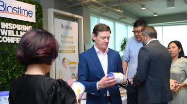 Product conversation at the Swisse Bangkok event