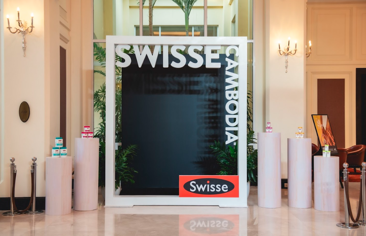 Arrival experience and Swisse Cambodia event identity